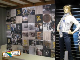  Fotowand Textieldoek in een aluminium frame